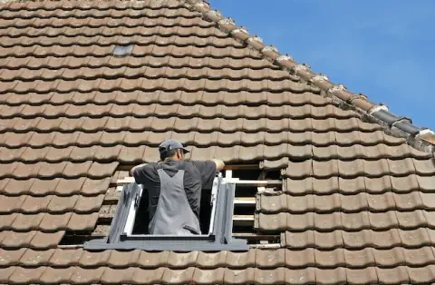 Pose de velux - Le Parcq